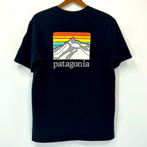 Patagonia Other - Patagonia T-Shirt Black Short Sleeve Medium Outdoor Nature Hike Camp Summer Run